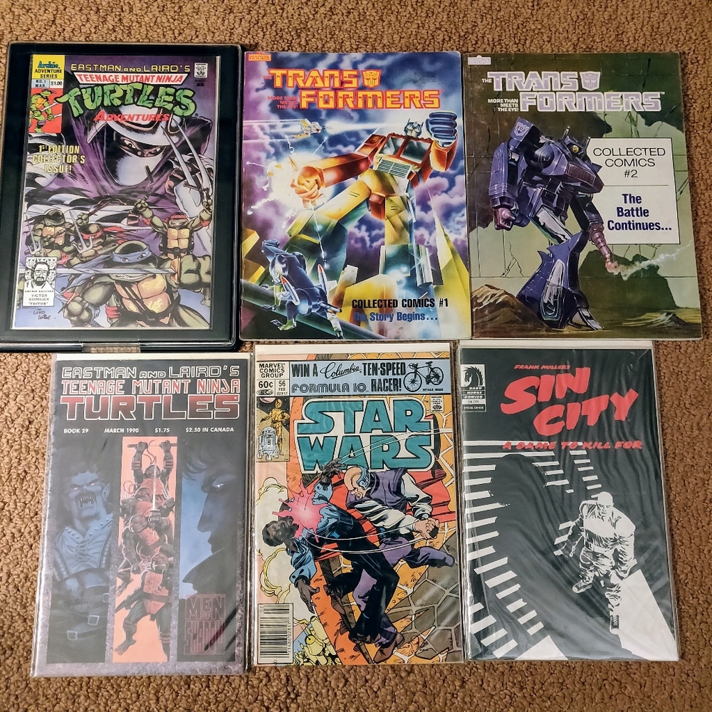 Lot of 6 Comic Books